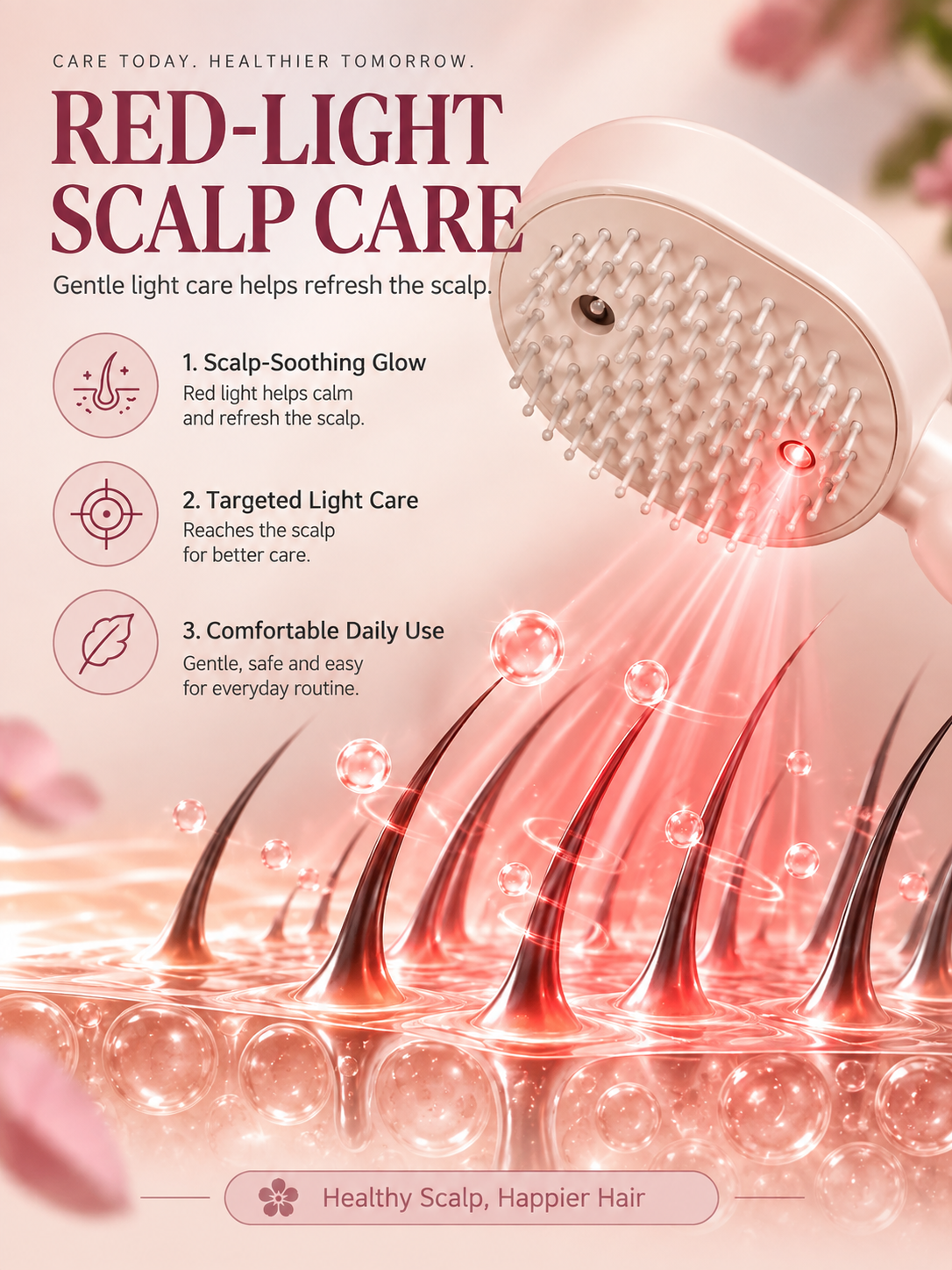 Electric Spray Air Cushion Massage Comb