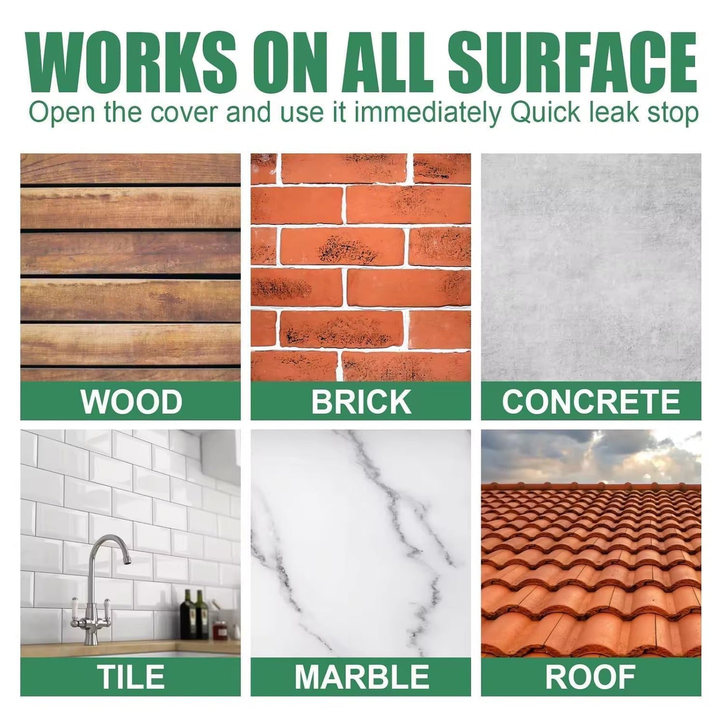 Crack Seal waterproof Glue 300gm with Brush ,Transparent Adhesive Waterproof Glue