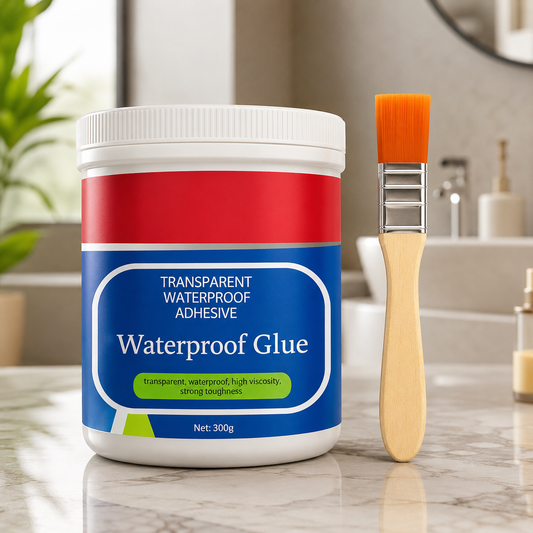 Crack Seal waterproof Glue 300gm with Brush ,Transparent Adhesive Waterproof Glue