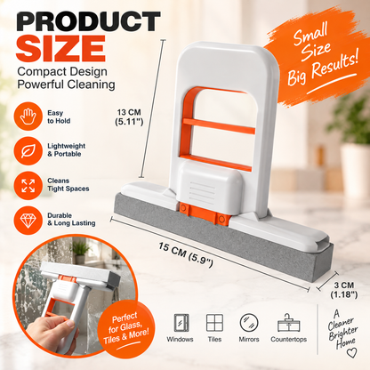 No-Touch Self-Squeeze Mop – Clean Without Touching Dirty Water