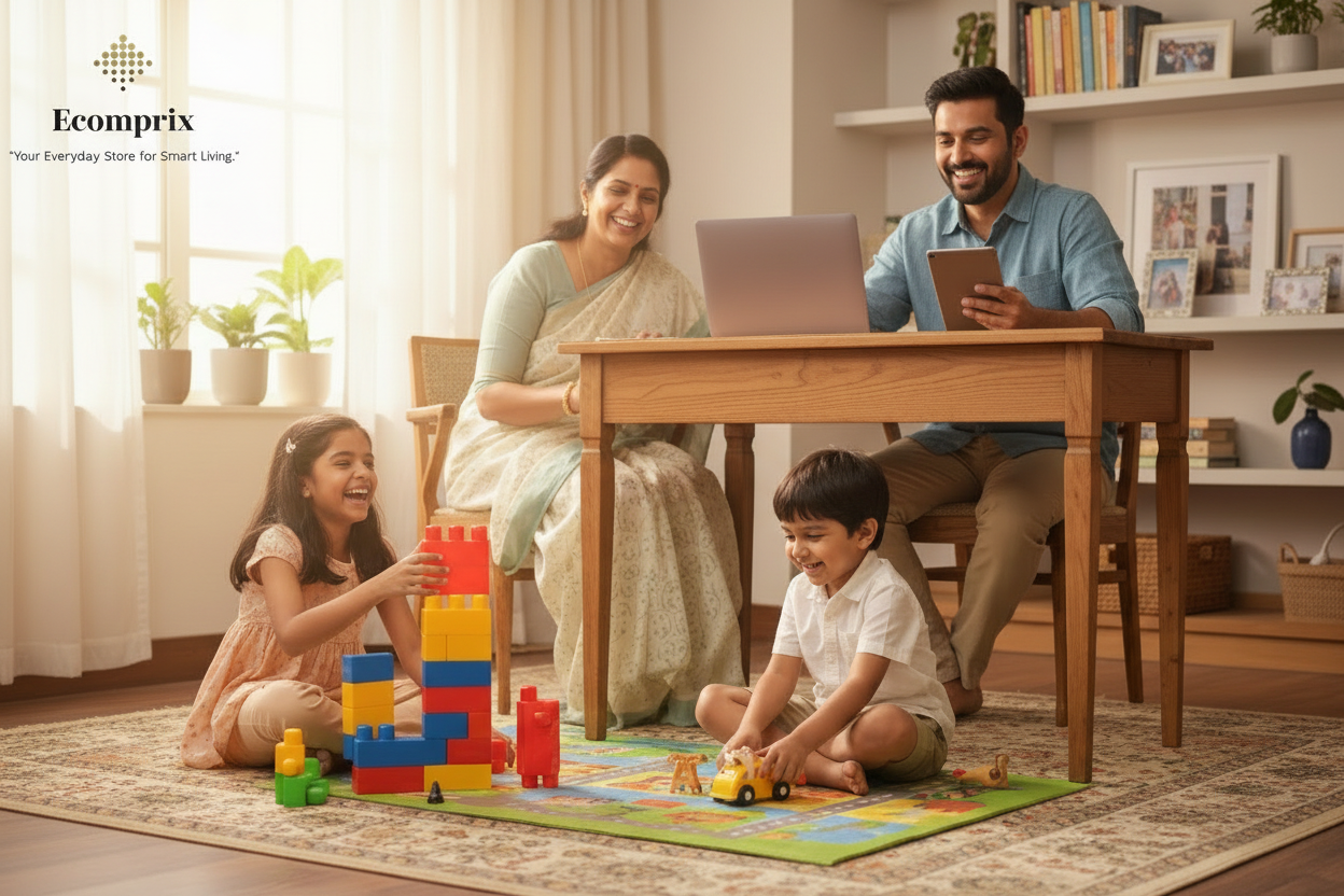 Ecomprix Banner with Family